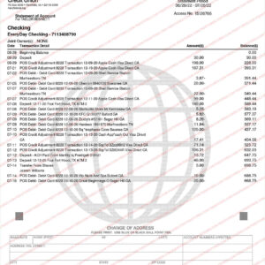 Navy Federal Bank Statement Template PSD Stores Navy Federal Bank Statement Template PSD Stores