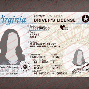 Virginia Driver License