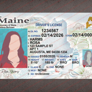 Maine Driver License