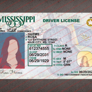 Mississippi Driver License