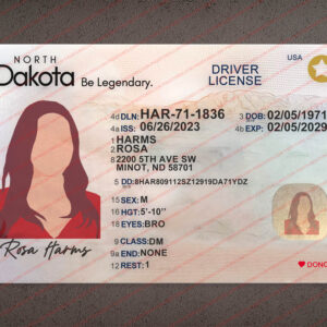 North Dakota Driver License